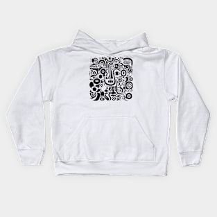 Pop Art Abstract Kids Hoodie